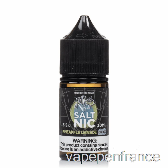 Limonade à L'ananas Sur Glace - Sels Impitoyables - Stylo Vape 30 Ml 50 Mg